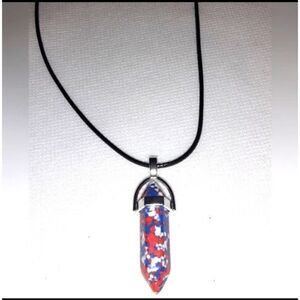 NATURAL energy crystal pendant necklace for male or female